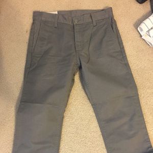 Levi gray commuter pants